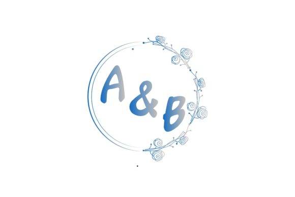 A & B Initial Monogram Wedding: A Designer's Guide to Elegant Branding