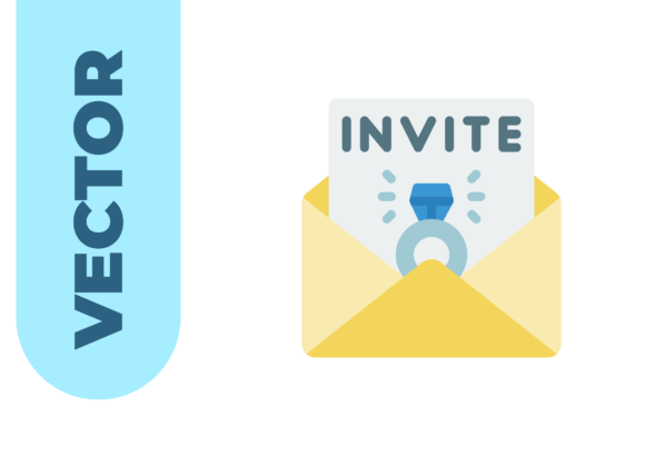 Designing Joy: The Happiness Wedding Invitation Illustration Pack