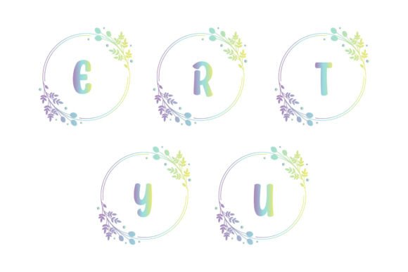 Floral Wedding Monogram: A Designer's Asset for Elegant Branding