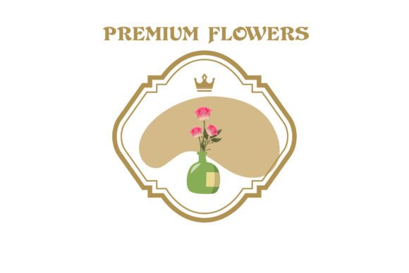 Modern Flowers Bouquet Wedding Art Style