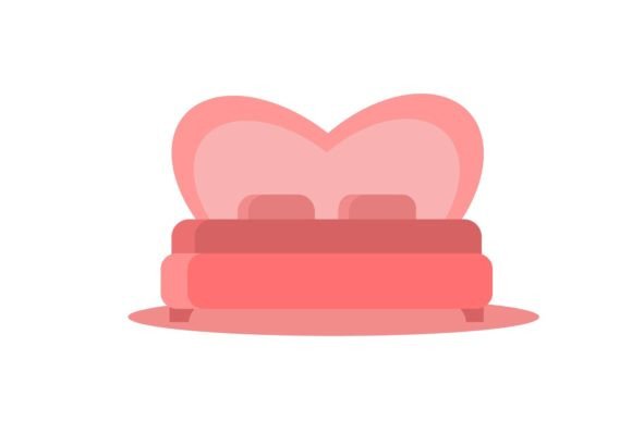 The Soft Elegance of Wedding Couch Vector Art in Modern Design