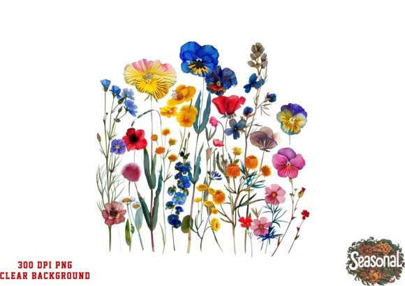 Watercolor Wedding Flower Clipart: A Spring Celebration in Design