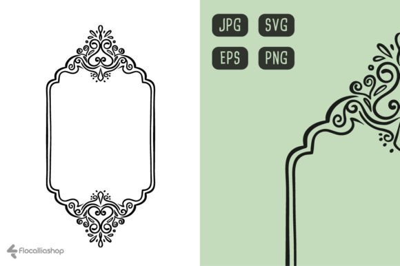 Wedding Frame, #030: A Versatile Design Asset for Elegant Projects